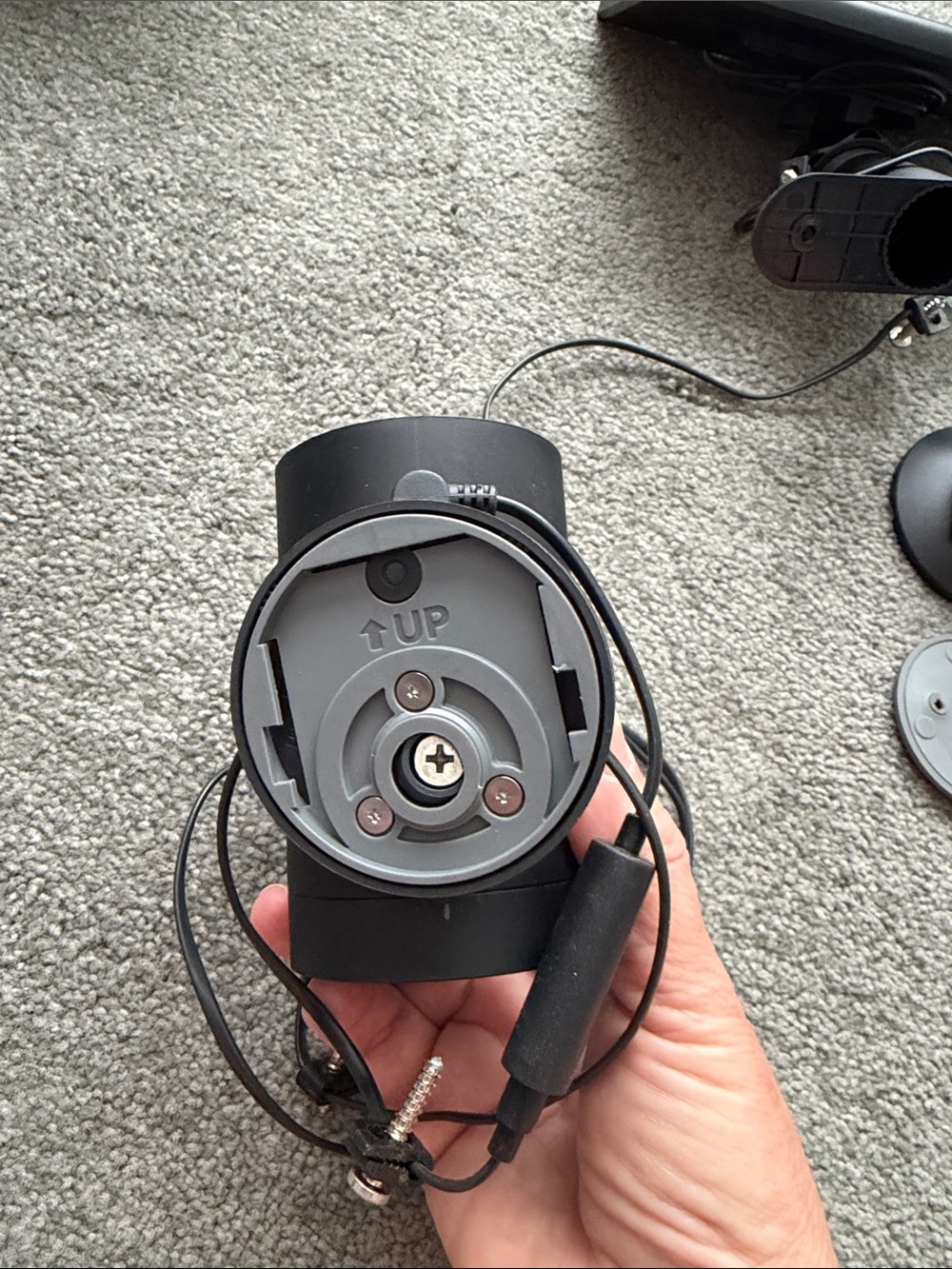 Ring Solar Panel/Ring Stick-up Camera w/battery including Mounting Tools- Black - Picture 2 of 4